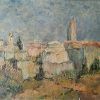 Abstract Jerusalem Panorama Painting - Image 7