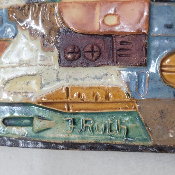 Jerusalem houses square tile - Image 5
