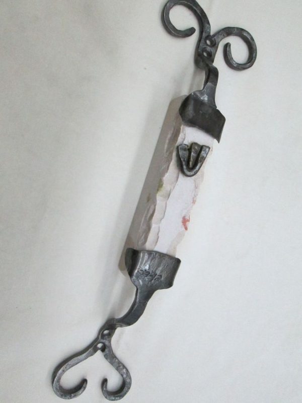 Mezuzah Jerusalem smooth stone - Image 8