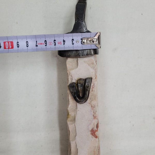 Mezuzah Jerusalem smooth stone - Image 4