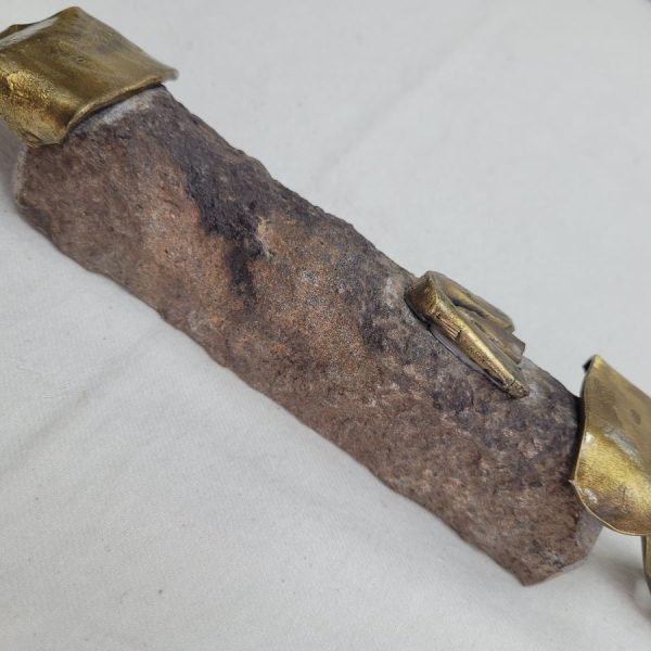Carved Galilee stone Mezuzah - Image 6