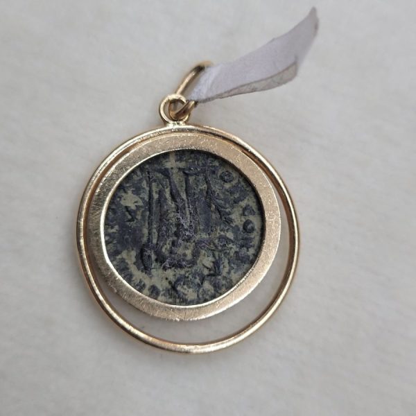 Antique Roman coin pendant - Image 5