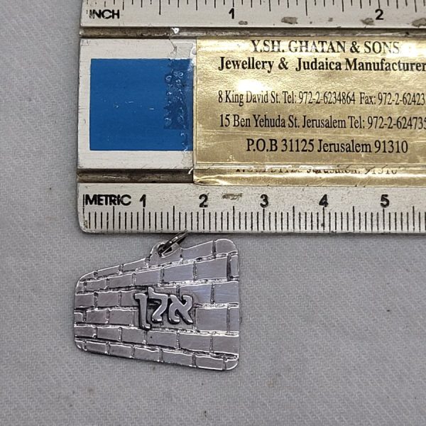 Kotel name pendant silver - Image 7