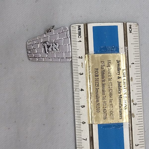 Kotel name pendant silver - Image 8