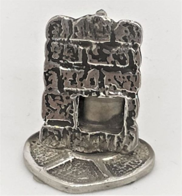 Sterling Silver Miniature Kotel Frame for cherished beloved small photo frame. Dimension 2.1 cm X 2.2 cm X 2.2 cm approximately. 