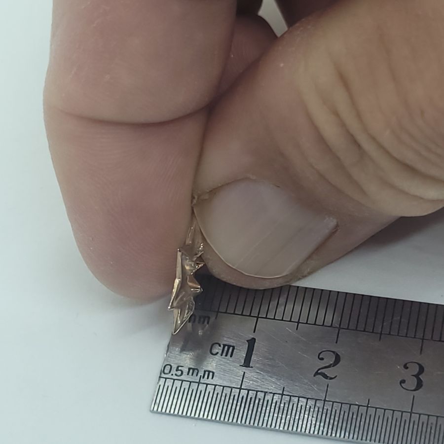 Star Pendant Rose Gold - Image 15