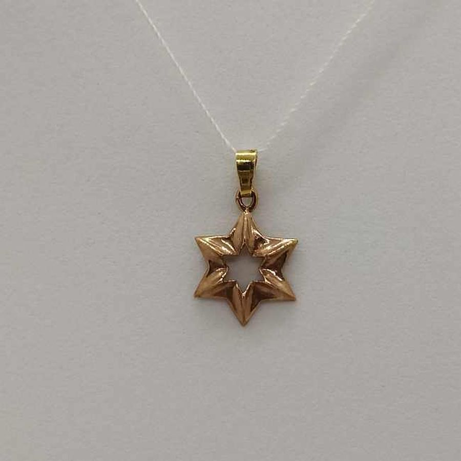 Star Pendant Rose Gold - Image 5