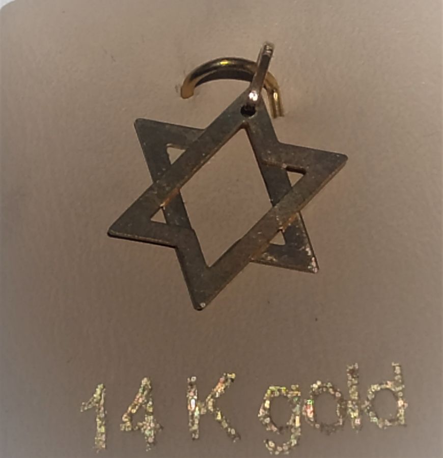 Gold MagenDavid Pendant Mobile - Image 4