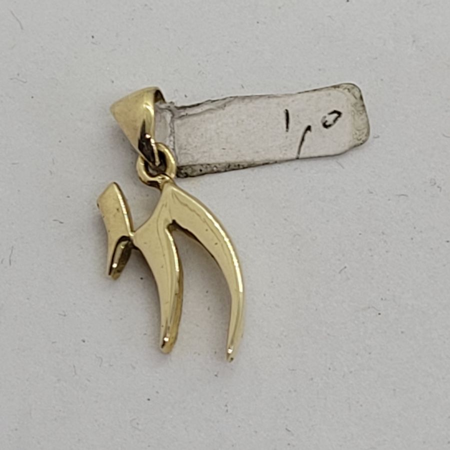 Gold Hay Chai Pendant - Image 5