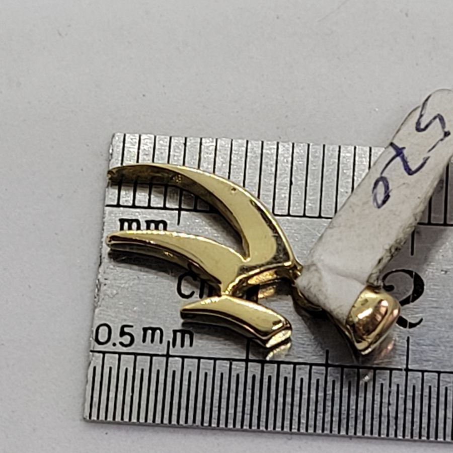 Gold Hay Chai Pendant - Image 6