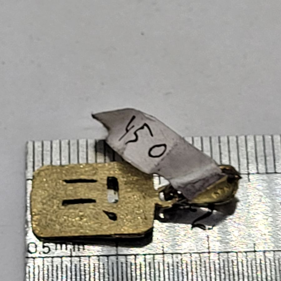 Gold Hay Rectangular Pendant - Image 6