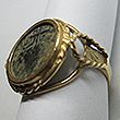 Antique coin Gold Rings