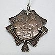 Antique coin Silver Pendants