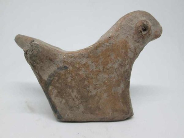 Antique pottery dove statue - Image 7
