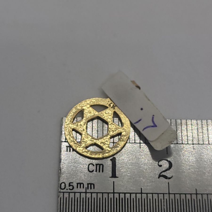 Star Pendant Round Disk - Image 6