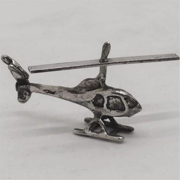 Sterling Silver Miniature Sculptures Maritime Helicopter handmade Miniature sterling silver sculptures wide range of original and different designs.