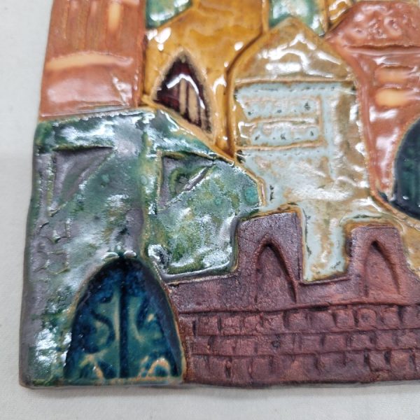 Jerusalem houses rectangular tile - Image 5