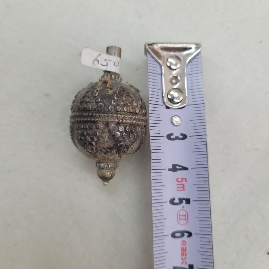 Dreidel silver & brass - Image 3