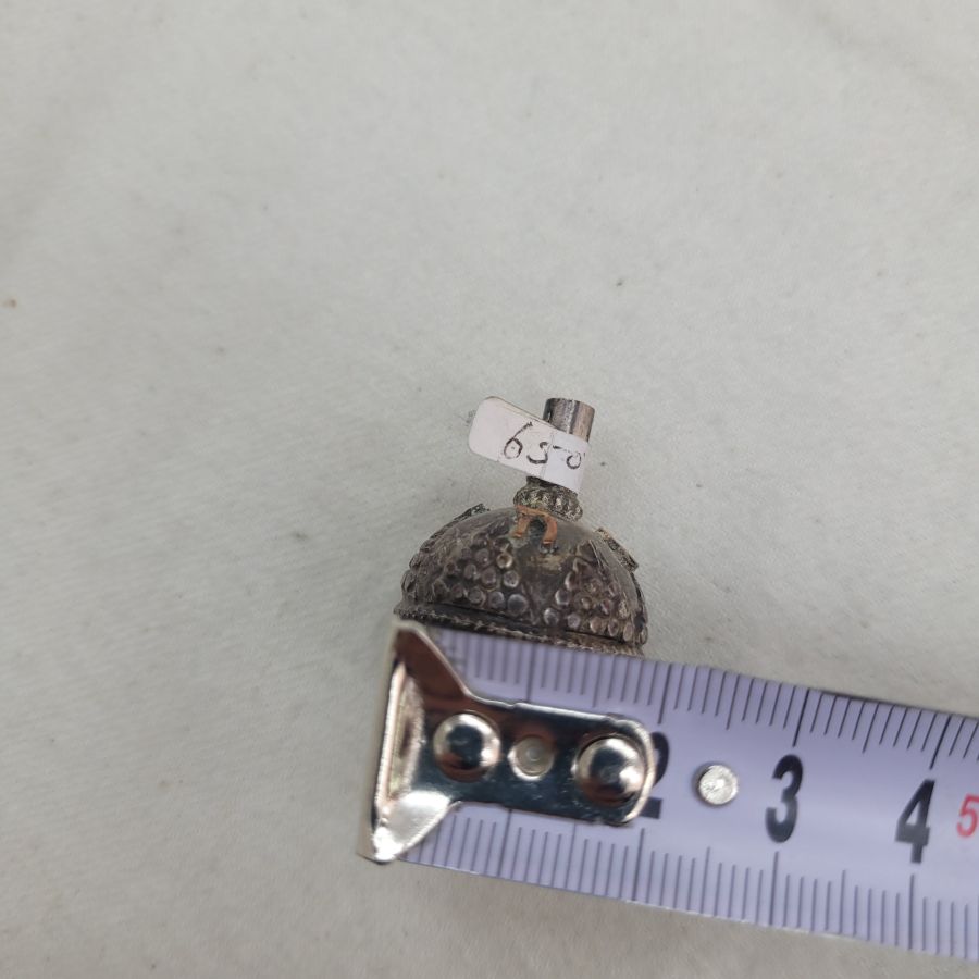 Dreidel silver & brass - Image 4