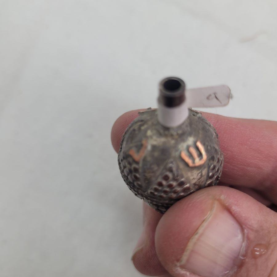 Dreidel silver & brass - Image 5