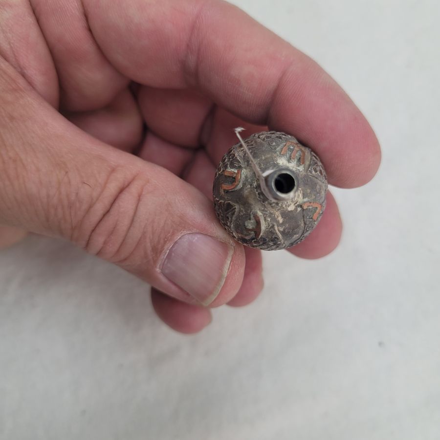 Dreidel silver & brass - Image 7