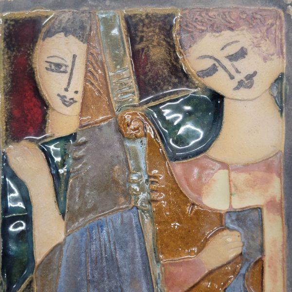 Tile David watching Bathsheba - Image 6