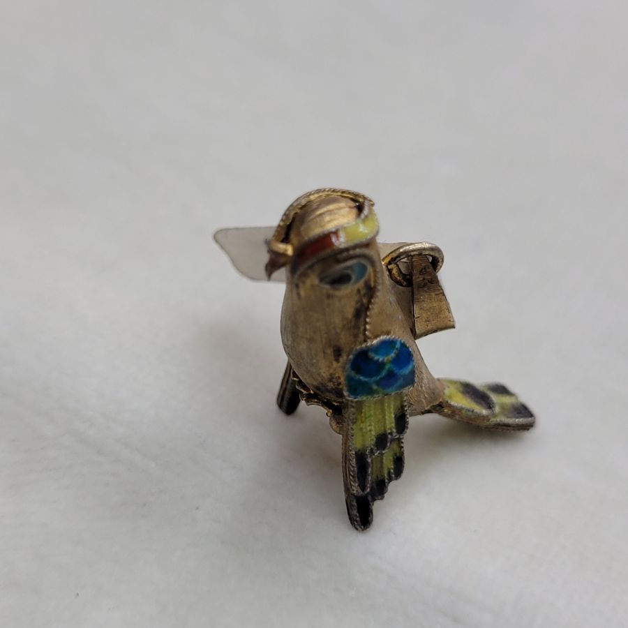 Silver Pendant Exotic Parrot - Image 6