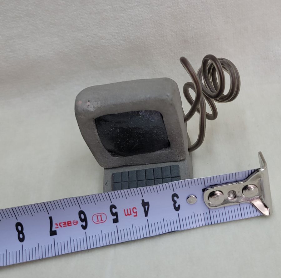 Table Computer Ceramic Sculpture - Image 4