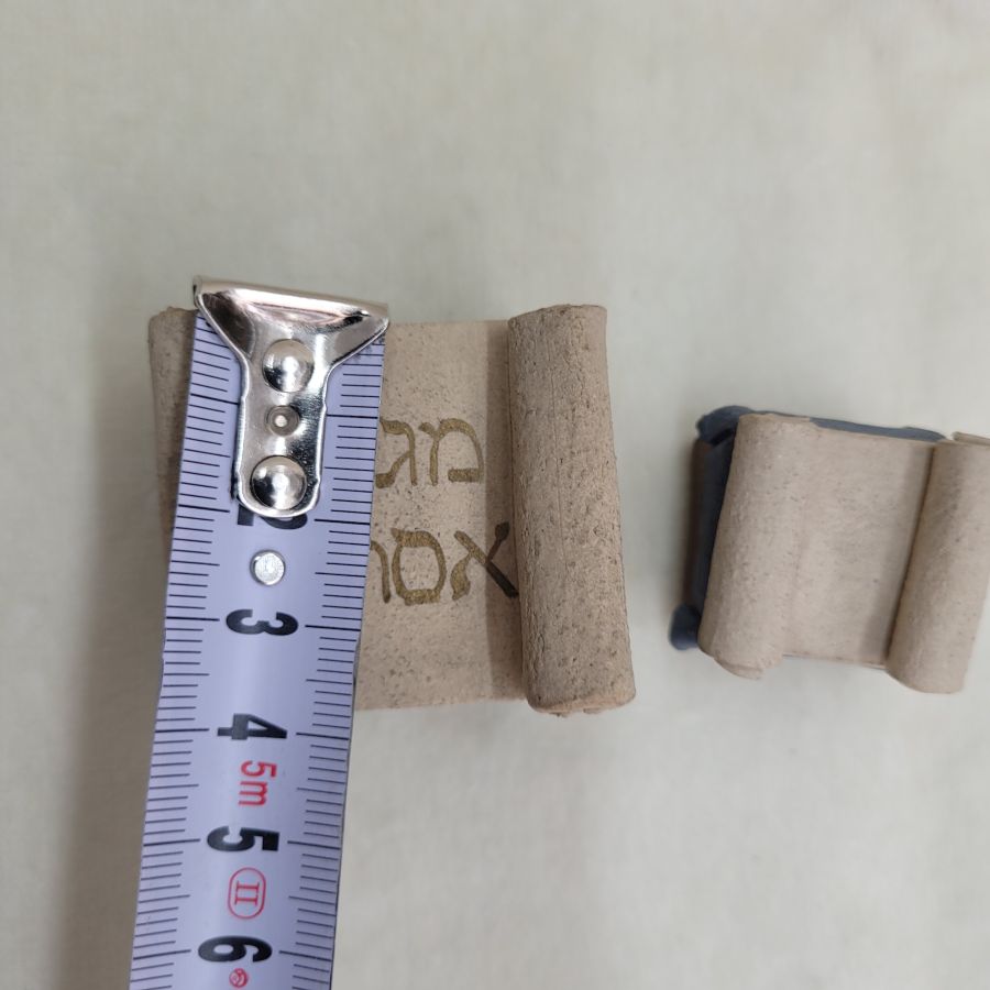 Torah Scroll Ceramic Sculpture - Image 4