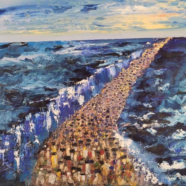 Exodus Sea Crossing Painting - Image 5