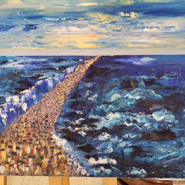 Exodus Sea Crossing Painting - Image 7