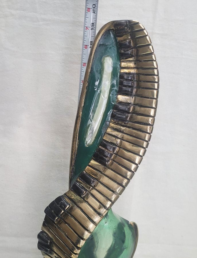 Bronze sculpture piano keyboard - Image 12