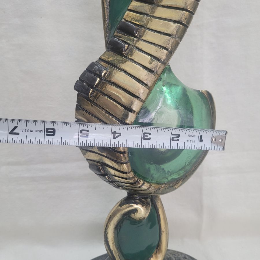 Bronze sculpture piano keyboard - Image 13