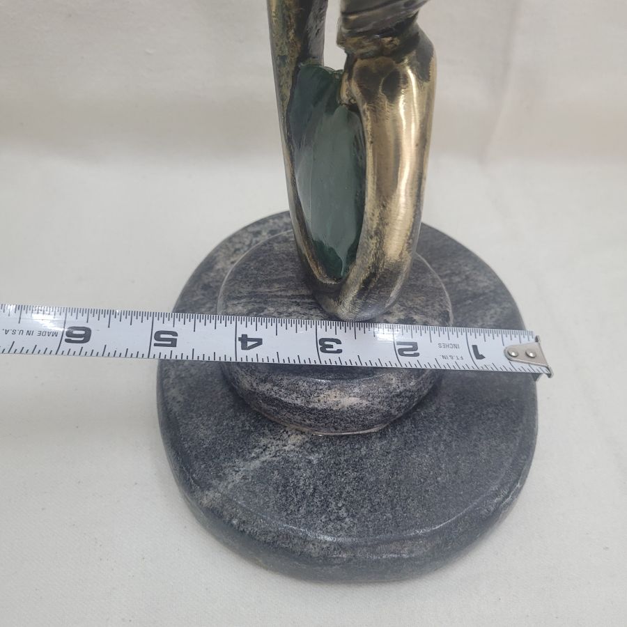 Bronze sculpture piano keyboard - Image 15