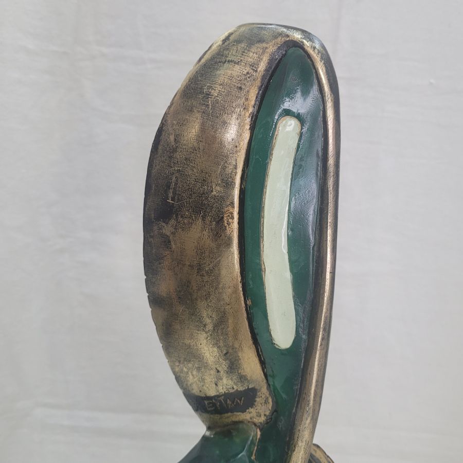 Bronze sculpture piano keyboard - Image 18