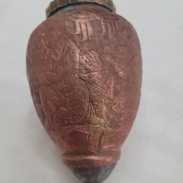 Vintage Purim Grogger copper - Image 15