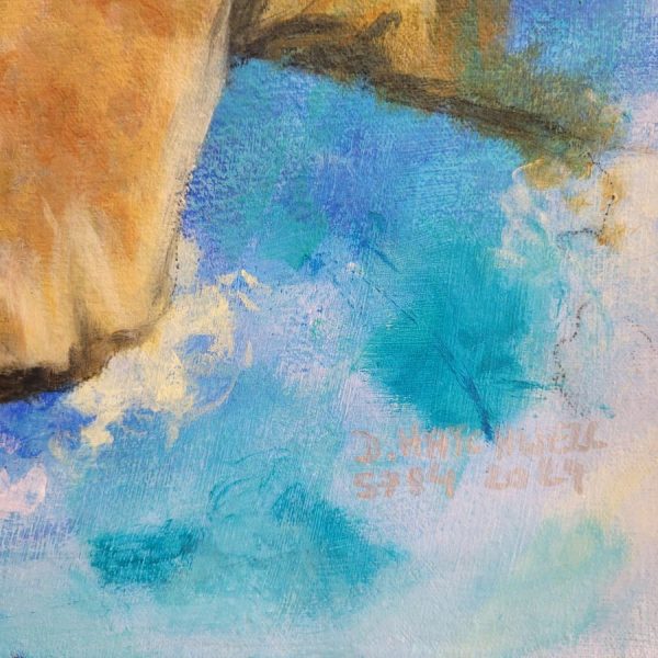 Rising Lion Oil Painting - Image 5