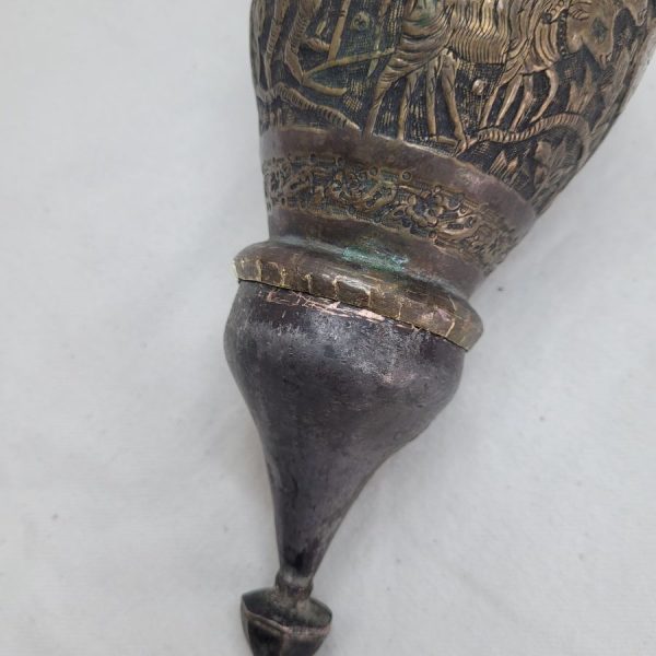 Vintage Brass Purim Ratchet - Image 9