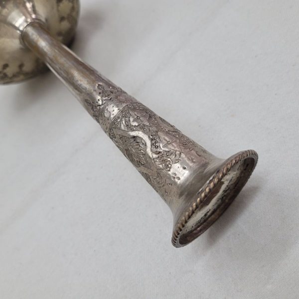 Purim Grogger Silver Plated - Image 5