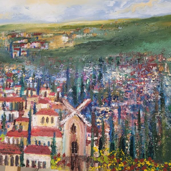 Jerusalem Mishkenot Shaananim Painting - Image 5