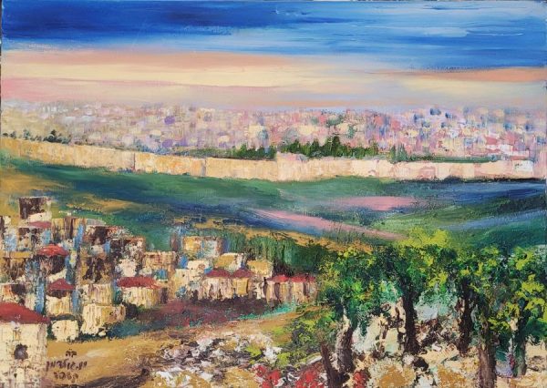 Jerusalem golden gate painting - Image 6