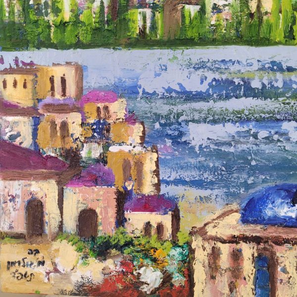 Sea of Galilee painting - Image 3