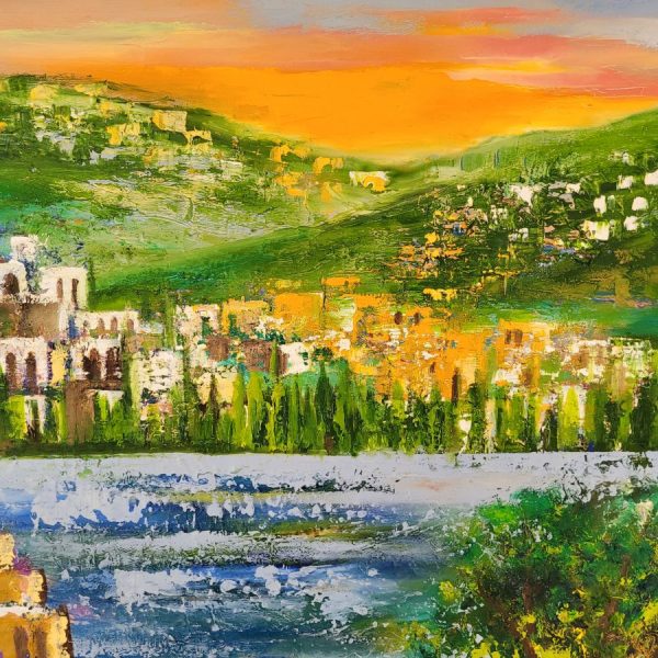 Sea of Galilee painting - Image 4