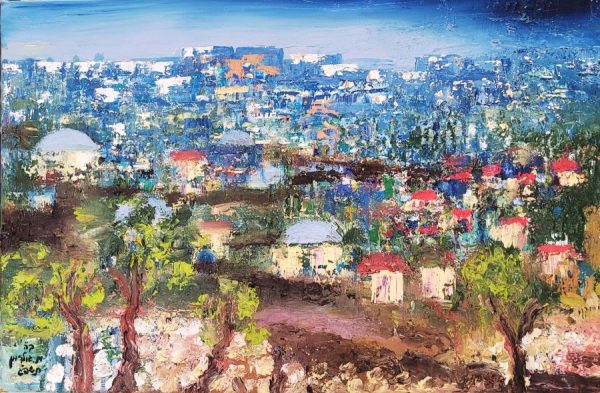 Jerusalem new city painting - Image 6