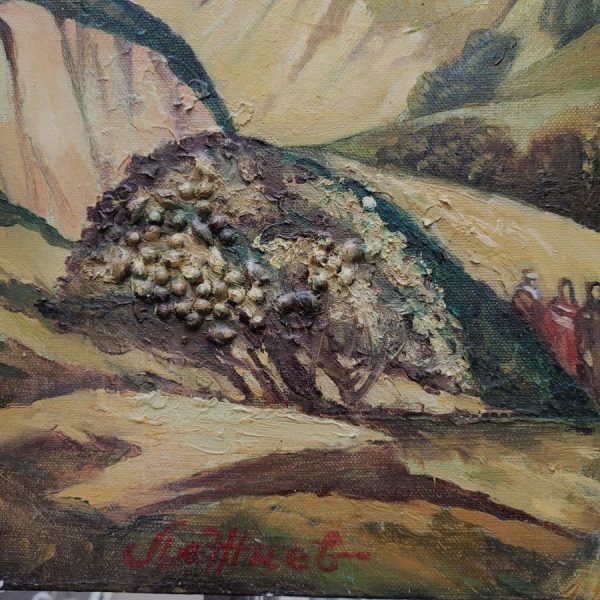 Oil painting Moriah mountain - Image 6