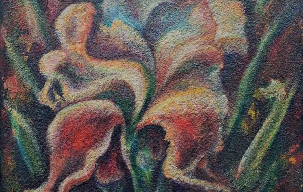 Iris impressionism oil painting - Image 5