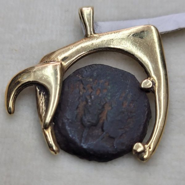 Hay pendant antique coin - Image 6