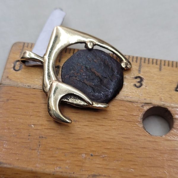 Hay pendant antique coin - Image 3