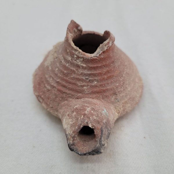 Shaped Herodian oil lamp - Image 8