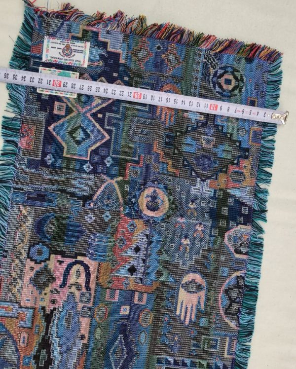 Druze placemat blue Hamsa - Image 4